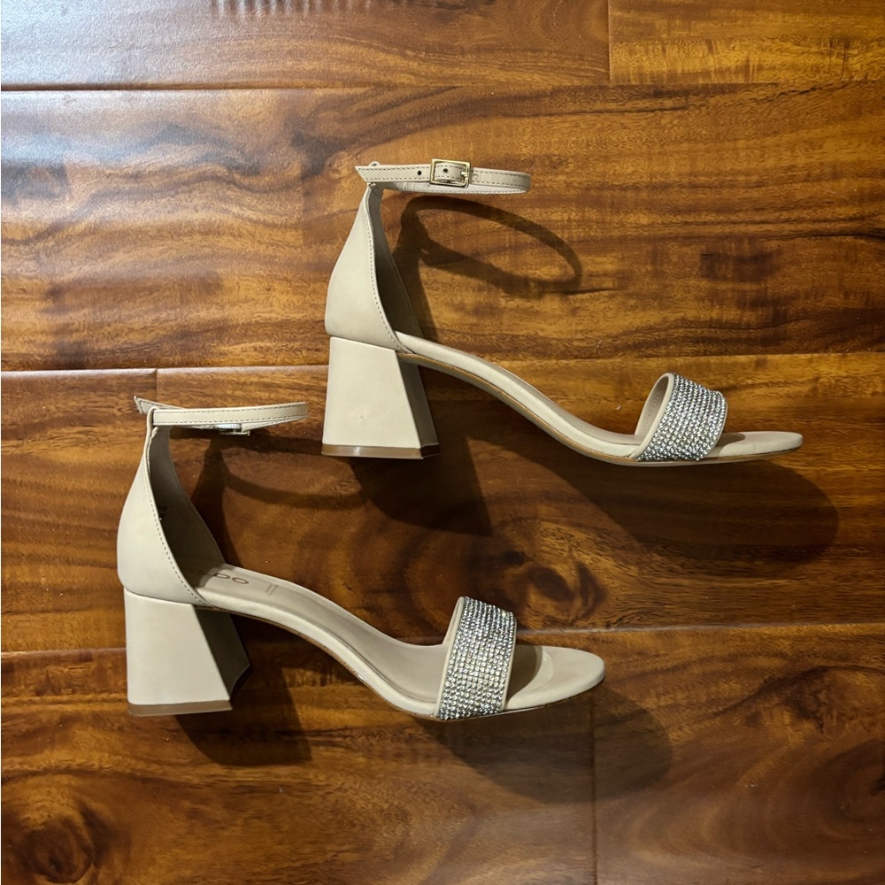 Aldo Pristine Heels with embellished Straps - Picture 4 of 9